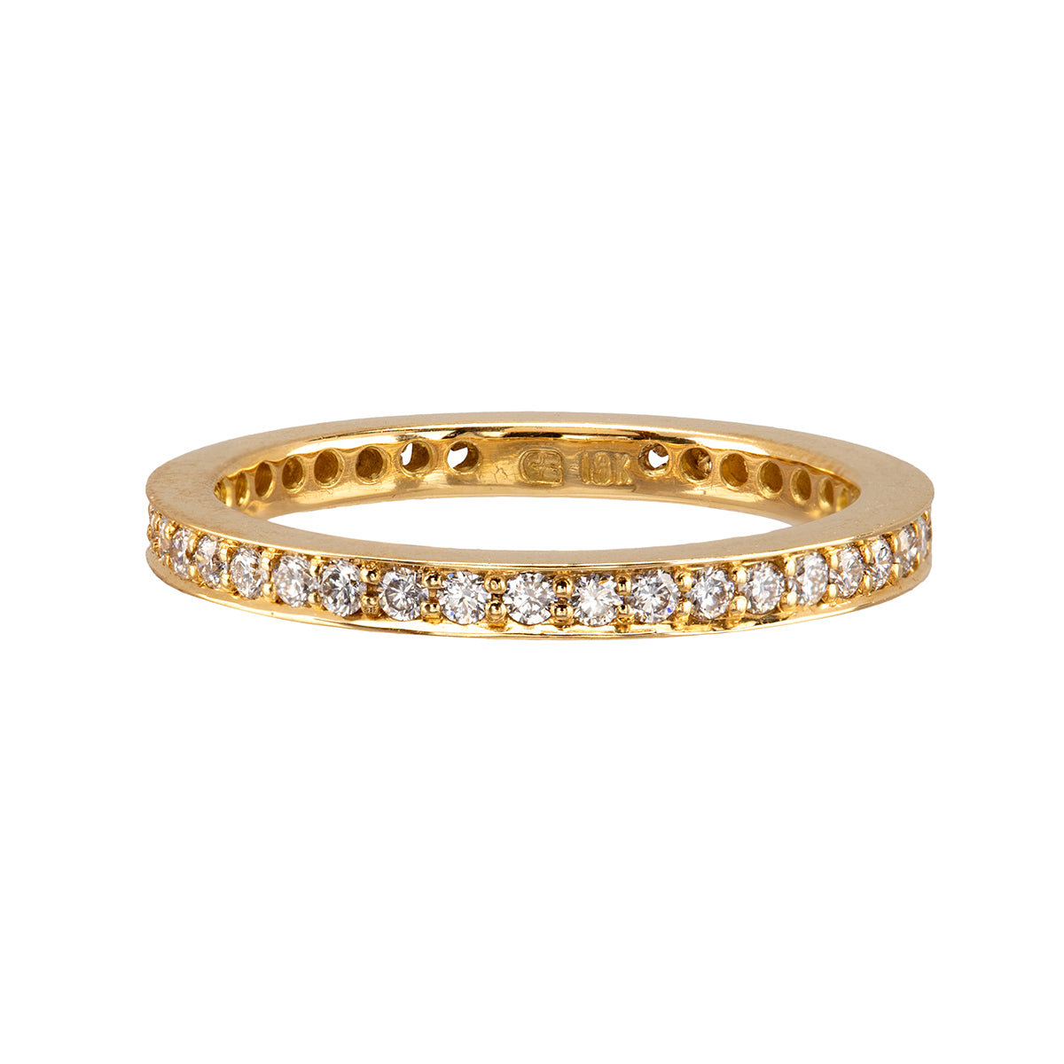 Diamond Small Pavé Eternity Ring