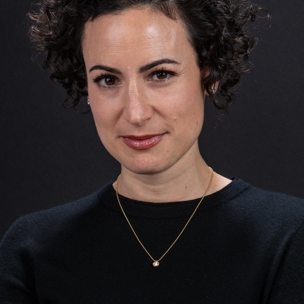 Diamond Bezel Pendant