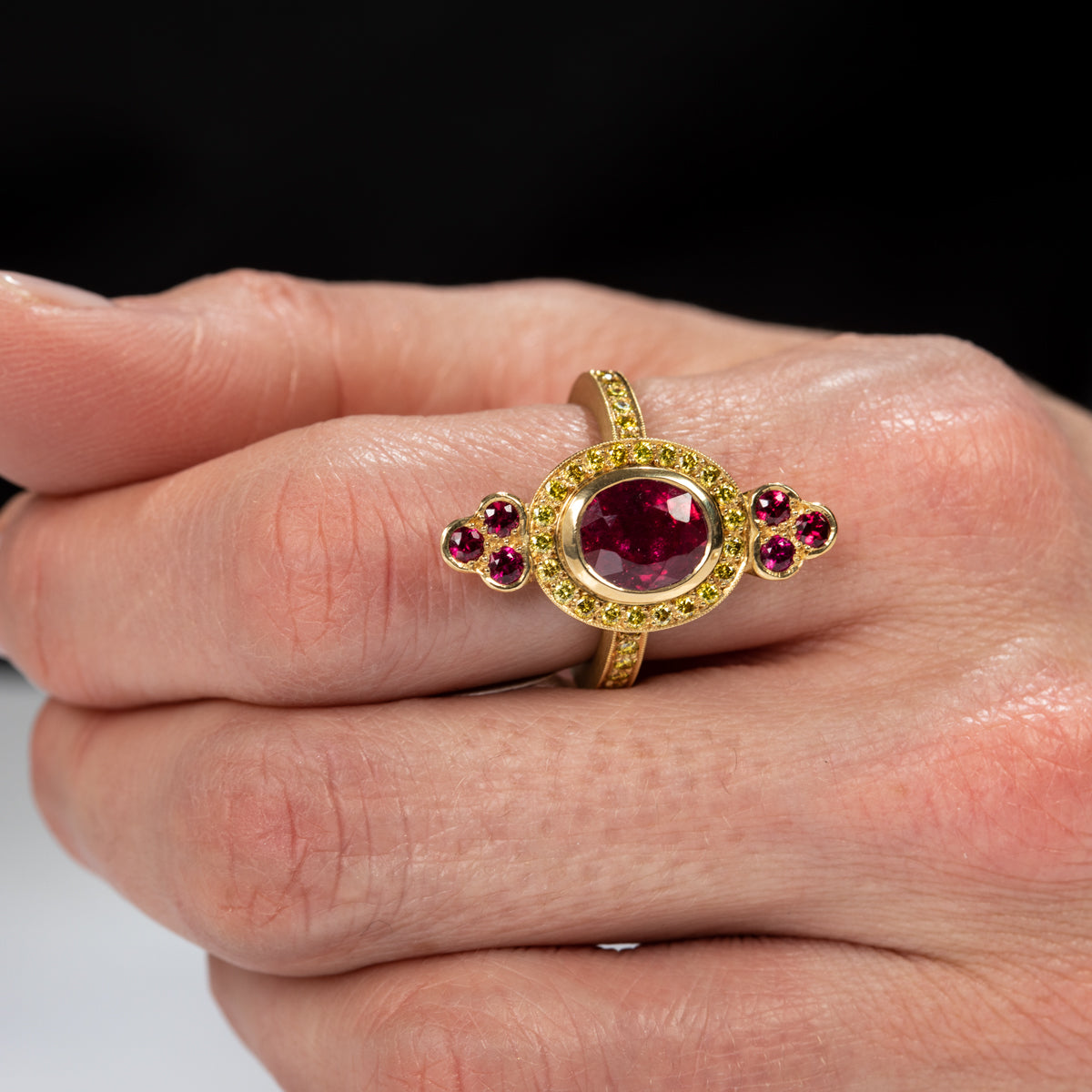 Ruby Diva Ring