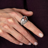 Heart Shape Morganite Ring