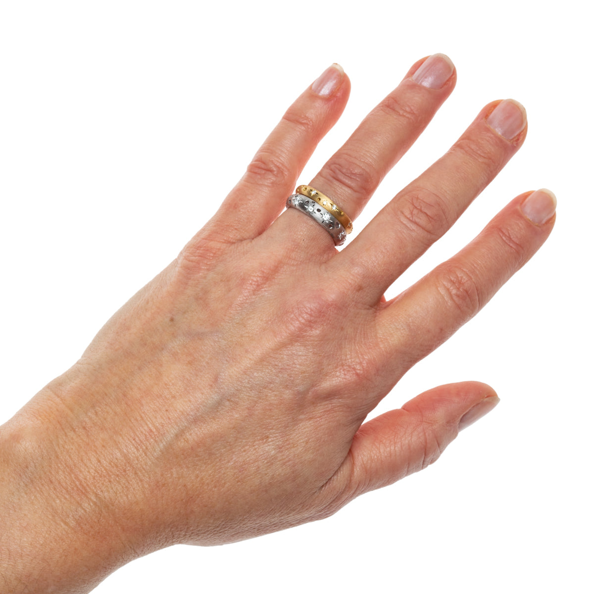 Medium Galaxy Star Ring