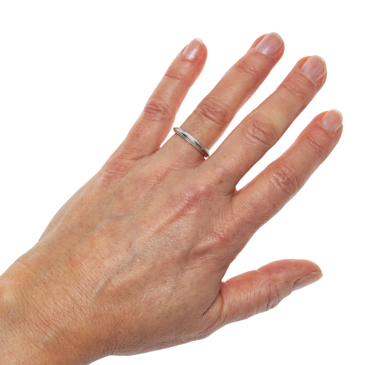 Knife Edge Ridge Ring