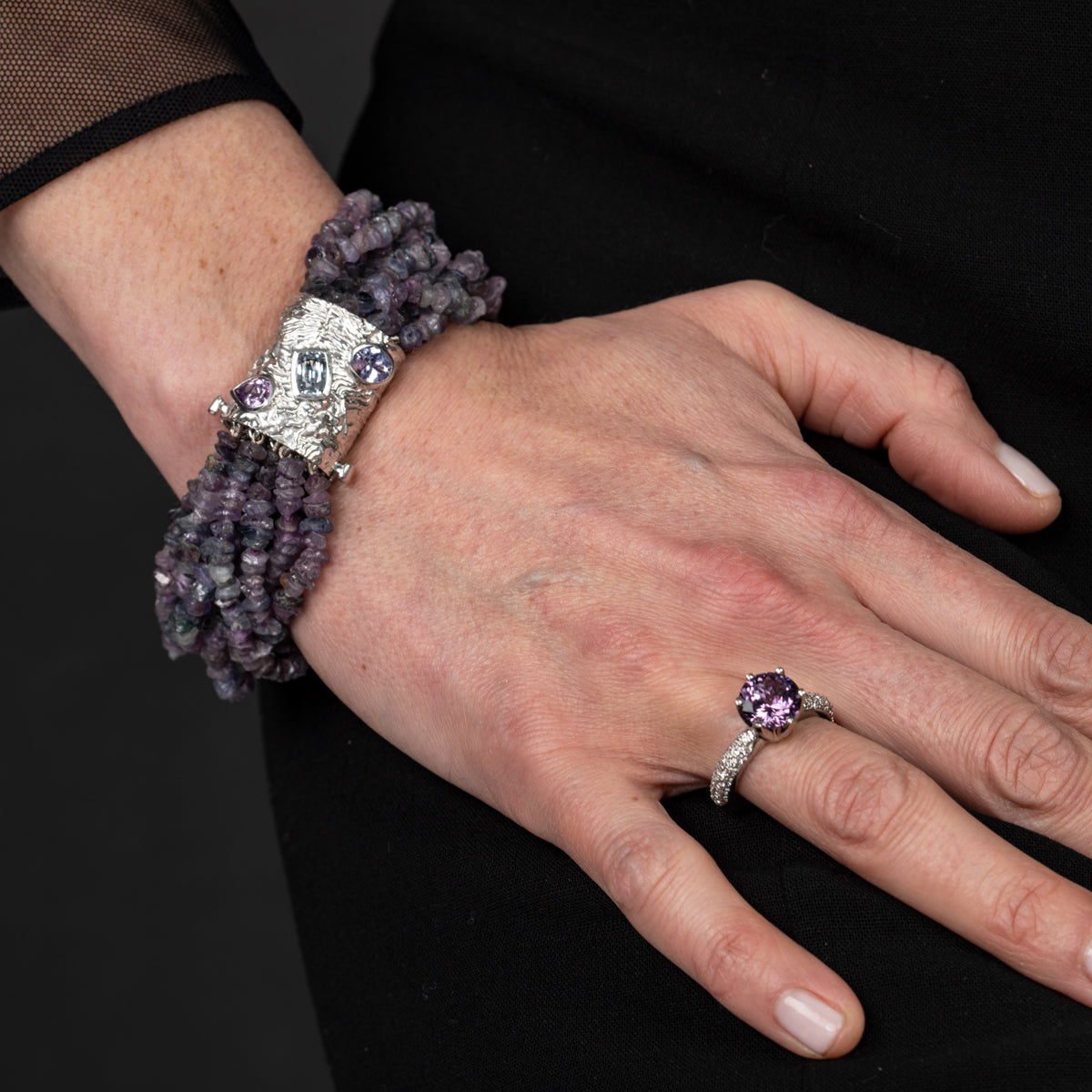 Bracelet Saphir Multicolore