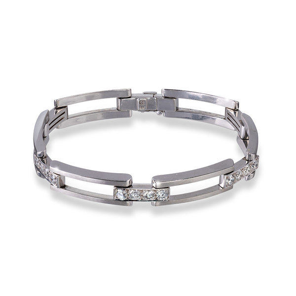 Rectangular Link Bracelet