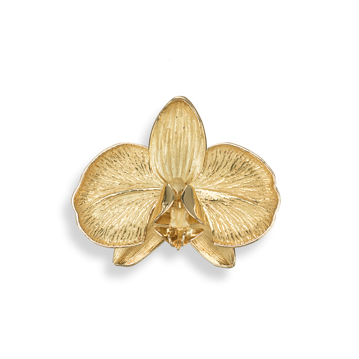 Orchid brooch deals