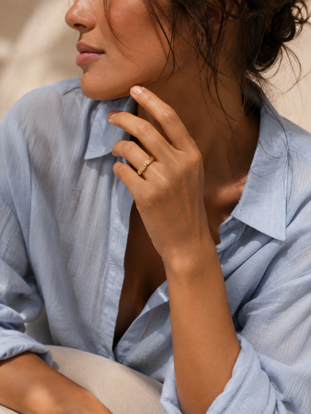 Medium Bamboo Ring