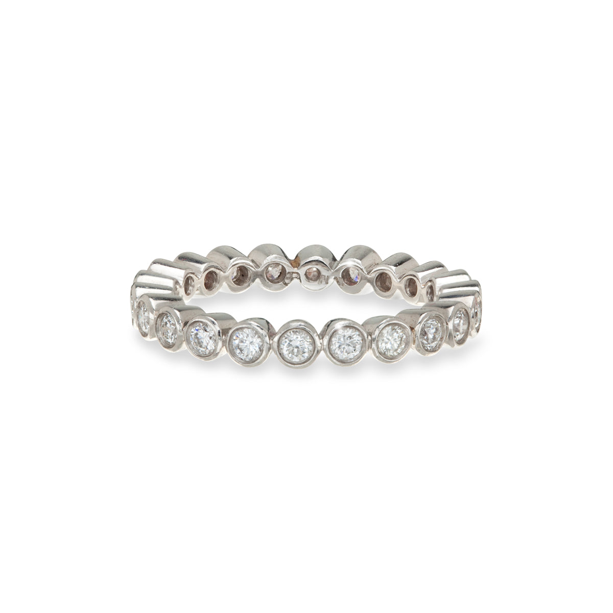 Diamond Small Bezel Eternity Ring