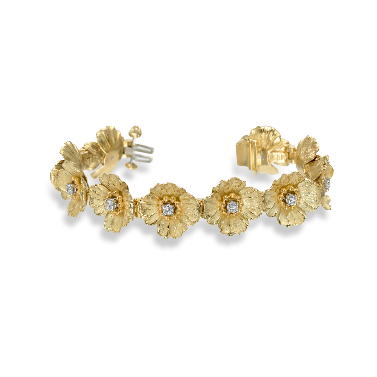 Bracelet Fleurs de Coquelicot