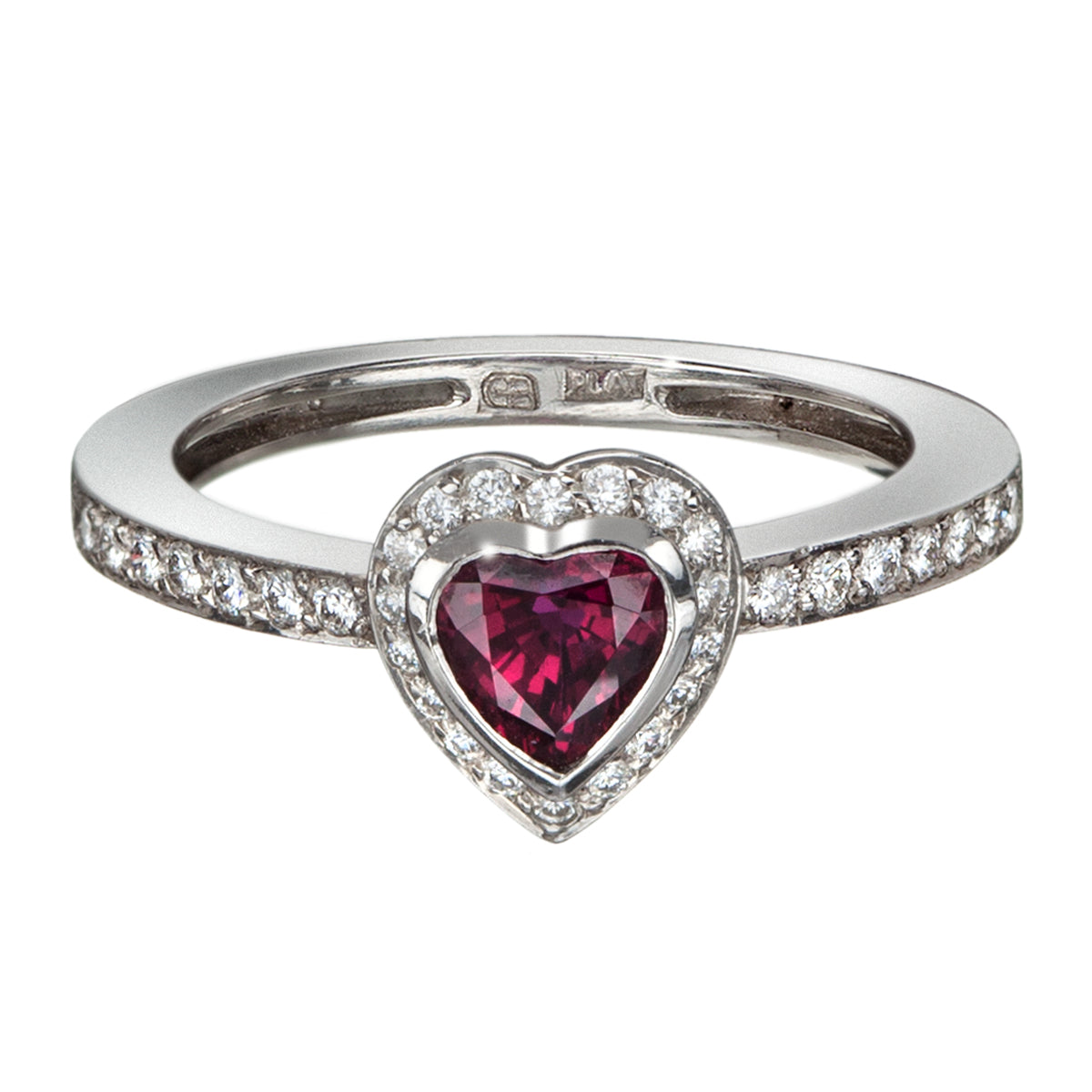 Ruby Heart Ring