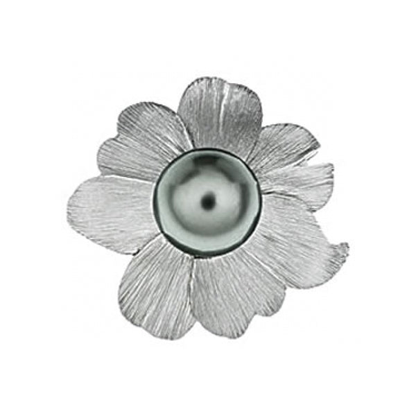 Broche Fleur avec Perle