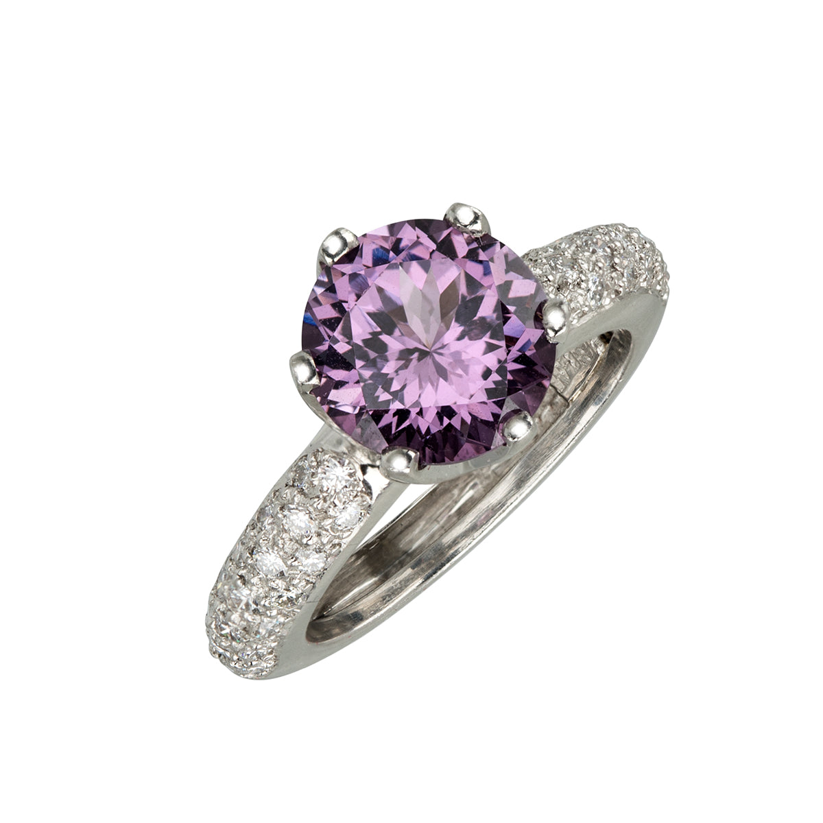 Purple Spinel Ring