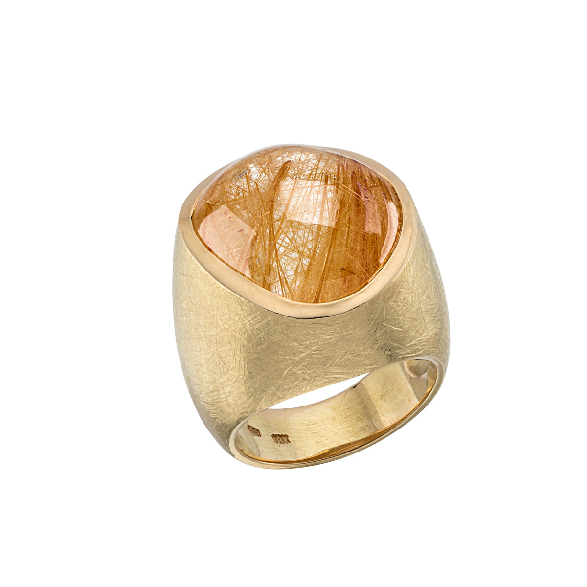 Rutilated Quartz Ring