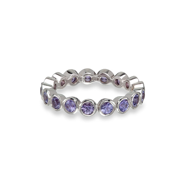 Purple on sale eternity ring