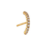 Anchor Studs with Diamonds