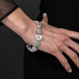 Bracelet Serpentine et Diamants en Tourbillon
