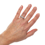 Platium Diamond Large Bezel Eternity Ring