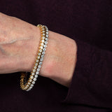 Medium Bezel Diamond Bracelet