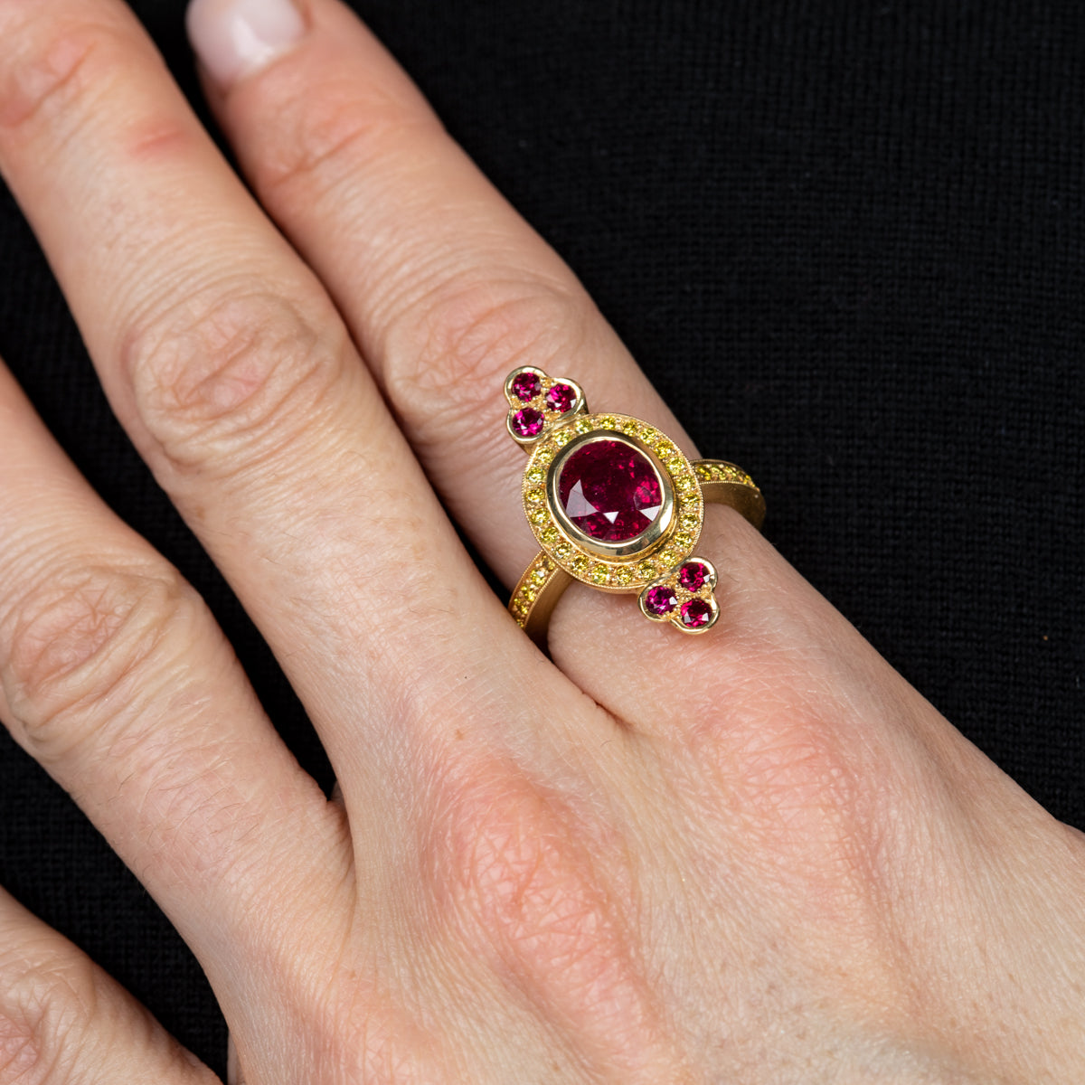 Ruby Diva Ring