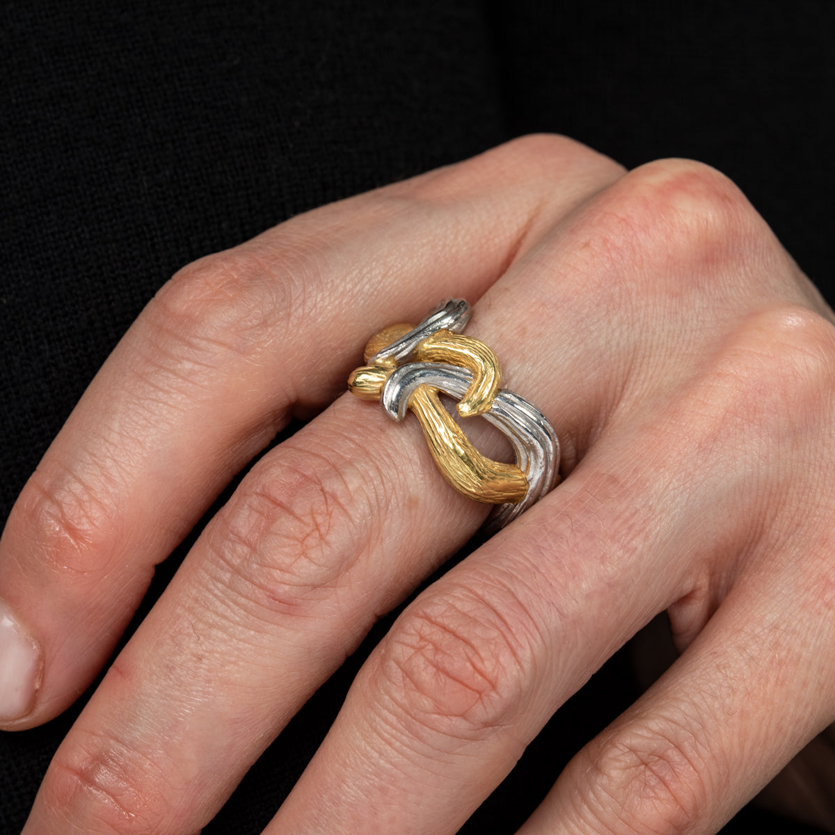 Twisted Vine Ring