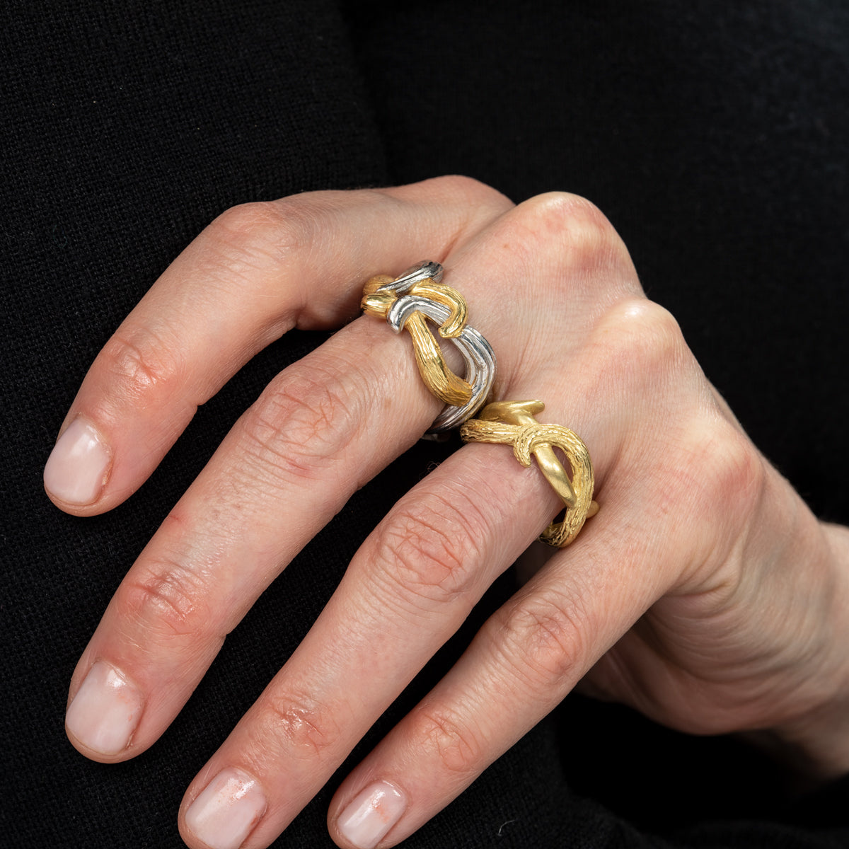 Twisted Vine Ring