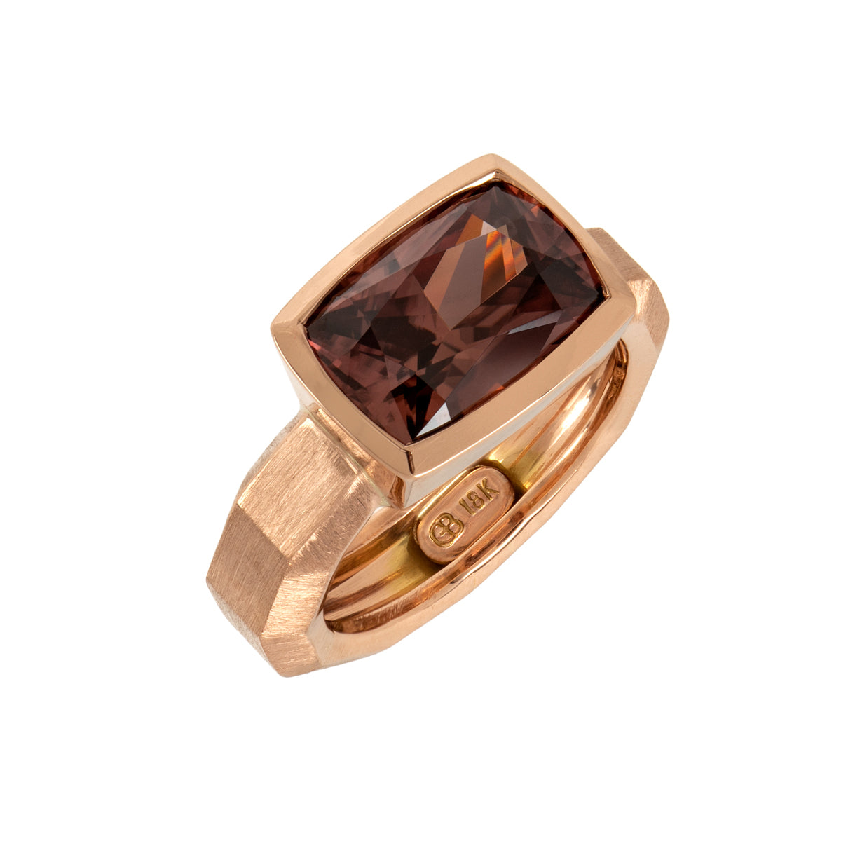 Tredici Ring With Zircon