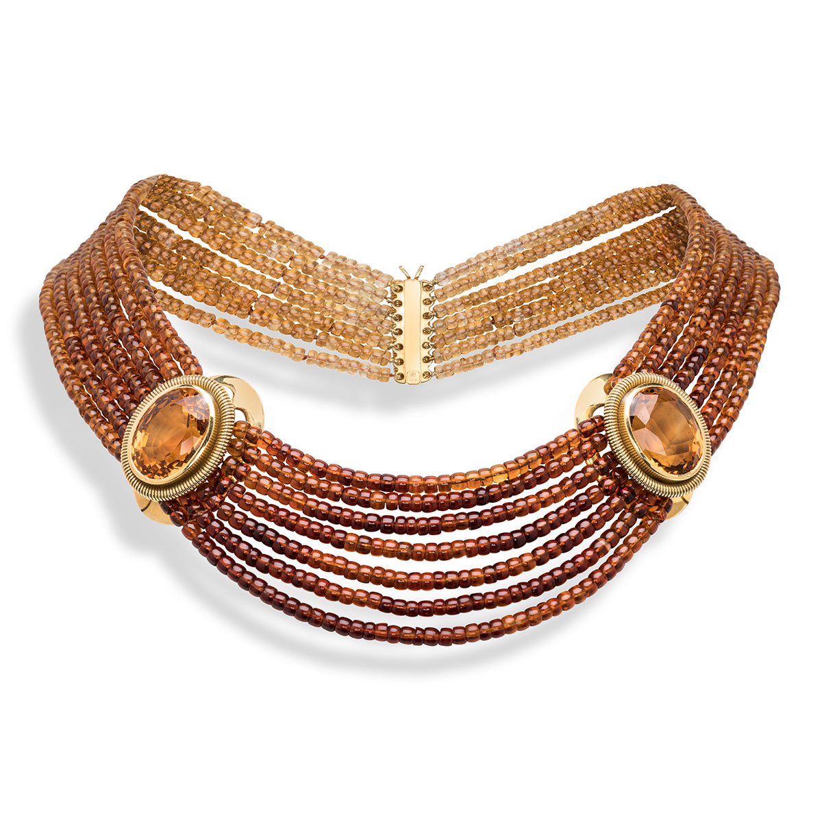 Collier Citrine