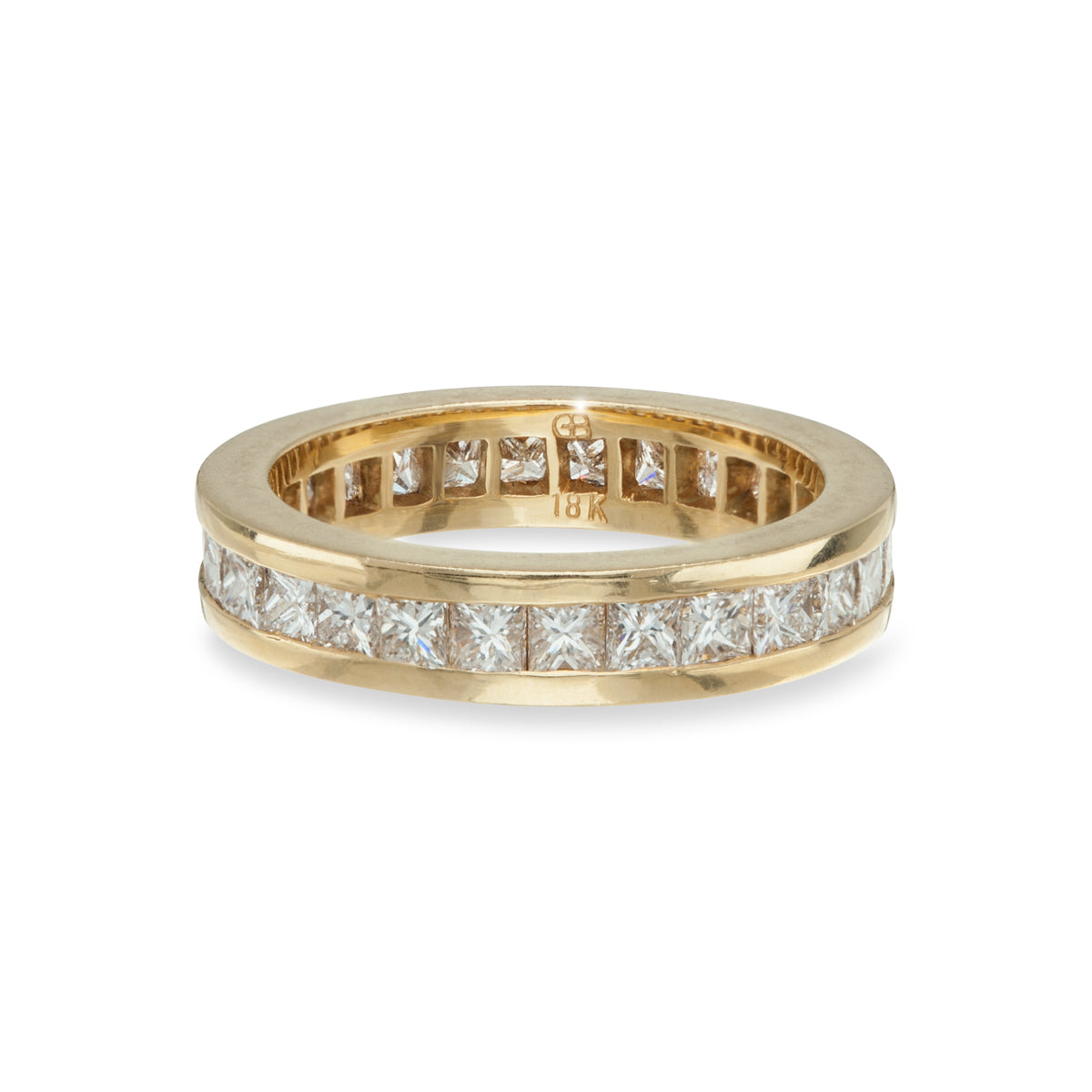 Diamond Channel Eternity Ring