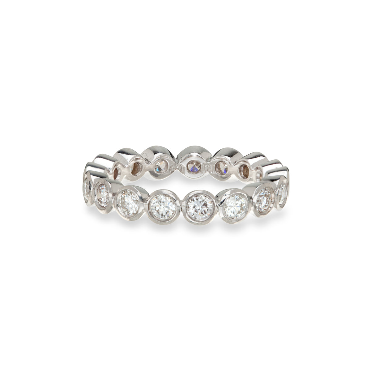 Diamond Medium Bezel Eternity Ring